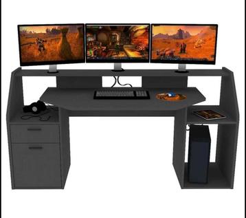 Parisot bureau Set up - donkergrijs - 92x180x68 cm beschikbaar voor biedingen