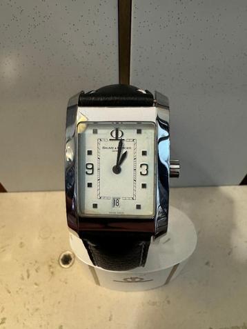 Nieuw horloge Baume et Mercier Hampton lederen band 65529 beschikbaar voor biedingen