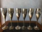 6 verzilverde wijnbekers, Ophalen, Gebruikt