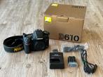 Nikon D610 FX Full Frame DSLR Body, Audio, Tv en Foto, Fotocamera's Digitaal, Ophalen, Spiegelreflex, Zo goed als nieuw, Nikon