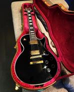 Gibson Custom Shop Les Paul Ebony TK/TR, Muziek en Instrumenten, Snaarinstrumenten | Gitaren | Elektrisch, Ophalen, Zo goed als nieuw