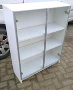 IKEA Billy kastje met glazen deurtjes in top conditie, Ophalen, Glas, 100 tot 150 cm, 50 tot 100 cm