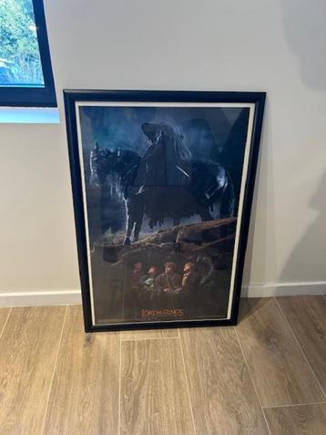 KADER MET POSTER LORD OF THE RINGS beschikbaar voor biedingen