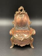 Miniatuur juwelenkistje brons circa 1800, Ophalen of Verzenden, Brons