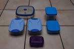Set blauwe opbergdozen In zeer goede staat!, Ophalen of Verzenden, Gebruikt