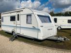 7 persoons caravan Adria, stapelbed, voortent, luifel, Caravans en Kamperen, Caravans, Vast bed, Bedrijf, Treinzit, Adria