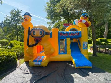 Springkasteel Duck World te huur, Hobby & Loisirs créatifs, Enlèvement ou Envoi