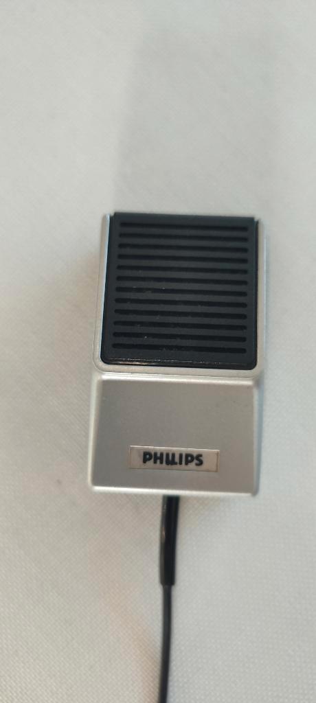 Philips LBB 9203/487 microfoon – vintage – goede staat, Antiek en Kunst, Antiek | Tv's en Audio, Ophalen of Verzenden