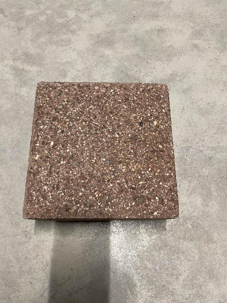 Gezocht betonklinkers rood 20x20x8, Tuin en Terras, Tegels en Klinkers, Klinkers, Beton, 10 m² of meer, Ophalen