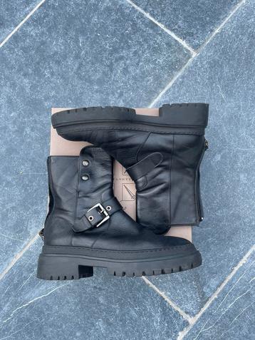 Vintage La Cabala laarzen, zwart beschikbaar voor biedingen