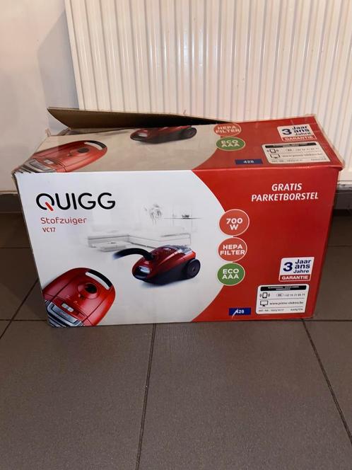 Quigg Stofzuiger VC17 – 700W – HEPA filter, Elektronische apparatuur, Stofzuigers, Stofzuiger, Stofzak, Ophalen of Verzenden