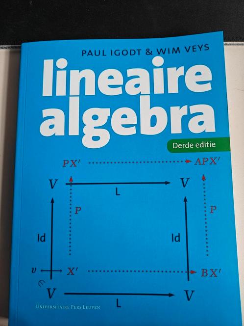 Wim Veys - Lineaire algebra, Boeken, Wetenschap, Zo goed als nieuw, Ophalen of Verzenden