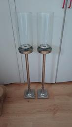 Lantaarn kaars, Ophalen, Gebruikt, Metaal, Kaars