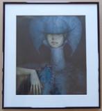 JEF VAN TUERENHOUT / FIGURATIE / KLEUROFFSET / 45x41cm KADER, Ophalen of Verzenden