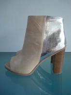 Bottes beiges à bout ouvert 40 Nouveauté Livraison gratuite, Neuf, Beige, Boots et Botinnes, Envoi