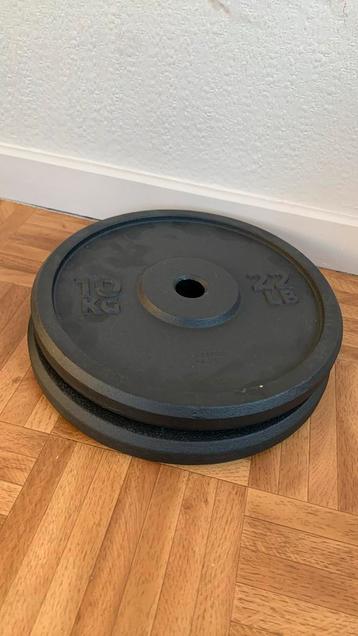 2x 10 kg gietijzeren schijven NIEUW beschikbaar voor biedingen
