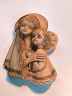 Wanddecoratie 'Madonna met kind', Antiek en Kunst, Antiek | Religieuze voorwerpen, Ophalen of Verzenden