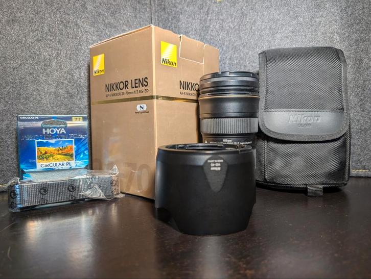 Nikon 24-70 2.8 objectief, Audio, Tv en Foto, Foto | Lenzen en Objectieven, Zo goed als nieuw, Ophalen