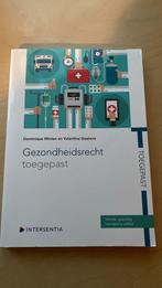 Gezondheidsrecht toegepast (vierde editie), Boeken, Ophalen of Verzenden, Zo goed als nieuw, Valentina Staelens; Dominique Minten