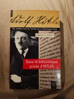 Livre "Dans la bibliothèque privée d'Hitler" en bon état, Ophalen of Verzenden, Zo goed als nieuw