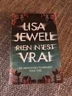 Livre "Rien n'est vrai " Lisa Jewell, Livres, Thrillers, Enlèvement ou Envoi