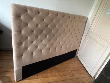 Bedhoofd Hoofdbord 180cm gecapitoneerd fluweel beschikbaar voor biedingen