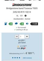 2 banden Bridgestone 245 45 19, Auto-onderdelen, Banden en Velgen, Ophalen, Band(en)