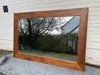 Eikenhouten spiegel, Comme neuf, Rectangulaire, Enlèvement, 100 à 150 cm