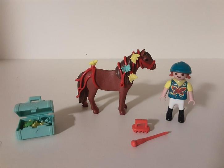 PlayMobil fille et poney - complet, Enfants & Bébés, Jouets | Playmobil, Comme neuf, Ensemble complet, Enlèvement ou Envoi
