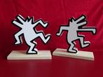 Serre-livres/objet décoratif Keith Haring Dancing Dogs, Livres, Enlèvement ou Envoi, Neuf, Keith Haring