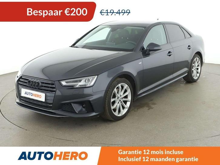 Audi A4 35 TFSI Sport (bj 2019, automaat), Auto's, Audi, Te koop, A4, ABS, Airbags, Airconditioning, Bluetooth, Boordcomputer