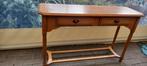 Console / Wandtafel met 2 lades, Ophalen, 100 tot 150 cm, Zo goed als nieuw, 25 tot 50 cm