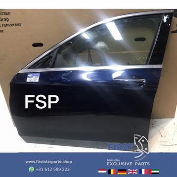 W205 S205 DEUR C Klasse PORTIER LINKS VOOR BLAUW 2014-2020 beschikbaar voor biedingen