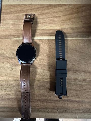Huawei Watch GT 2 Zilver/Bruin 46mm