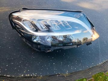 Koplamp rechts Mercedes W205 Phase II  2019     beschikbaar voor biedingen