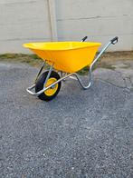 Kruiwagen galvanisert met pvc bak 90 liter voor 50 euro, Ophalen