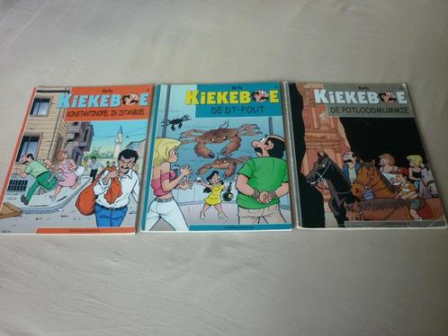 3 Stripboeken : Kiekeboe - Dirk Stallaert, Boeken, Stripverhalen, Zo goed als nieuw, Meerdere stripboeken, Ophalen of Verzenden