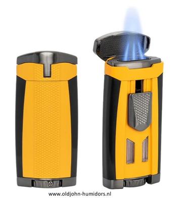 XIKAR SIGAARAANSTEKER HP3 TRIPLE JETFLAME BURNT YELLOW sas54 beschikbaar voor biedingen