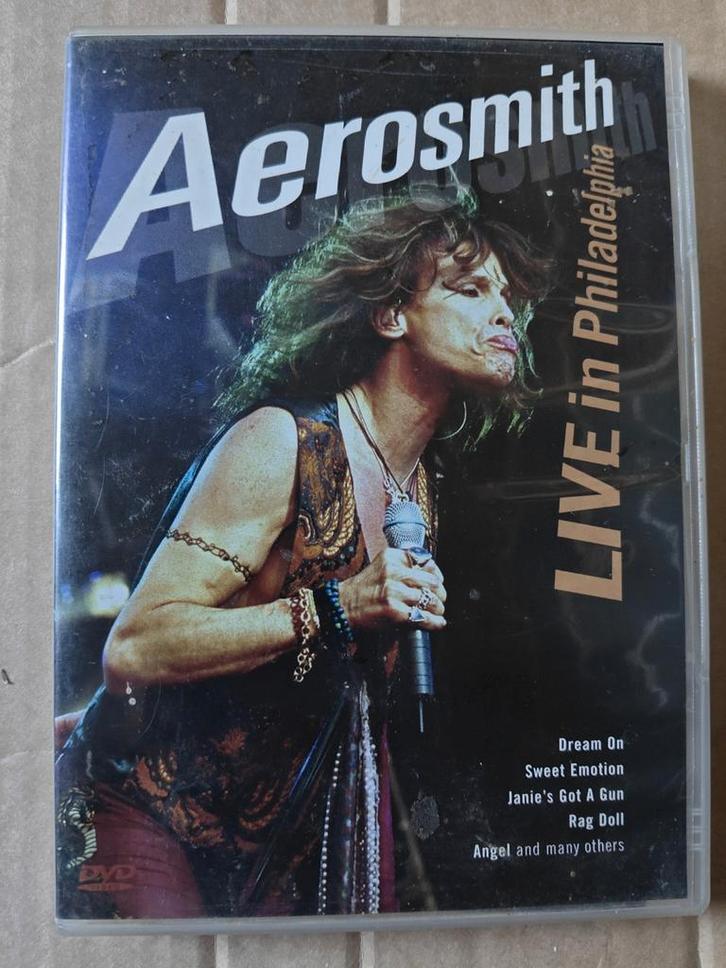 Aerosmith - Live in Philadelphia 1990, Cd's en Dvd's, Dvd's | Muziek en Concerten, Gebruikt, Muziek en Concerten, Alle leeftijden