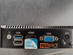 Mini PC Fanless Celeron J1900/2Go RAM/32Go mSATA/4x1Gb/s, Ophalen, Pico Pc, 32 GB, Refurbished