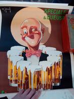 Brasserie Vandenkerckhoven Affiche originale 1928 Vintage, Enlèvement ou Envoi, Neuf, Publicité