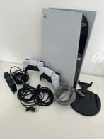 PS5 digitale 2controllers in zeer goede staat en accessoires, Ophalen, Gebruikt, Playstation 5 Digital