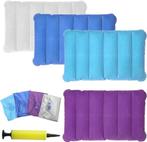 Ensemble de 4 coussins gonflables pour camping sur la plage, Envoi, Neuf