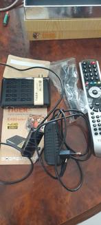 Tiger Star E400 mini+ satelliet-tv-ontvanger KIT, Audio, Tv en Foto, Schotelantennes, Ophalen of Verzenden, Gebruikt
