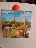 Playmobil 4944: verzorgster met baby alpaca, Kinderen en Baby's, Speelgoed | Playmobil, Ophalen of Verzenden, Zo goed als nieuw