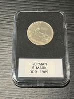 DDR 5 Mark 1989 – Keulse Dom – Oost-Duitsland, Postzegels en Munten, Ophalen of Verzenden, Duitsland, Losse munt