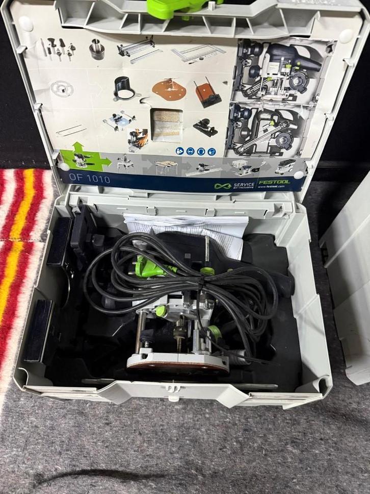 Festool OF 1010 EBQ-Plus bovenfrees – zeer nette staat, Bricolage & Construction, Boîtes à outils, Utilisé, Enlèvement