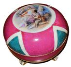 Antiek porseleinen doosje met deksel - Vienna stijl, Antiek en Kunst, Ophalen