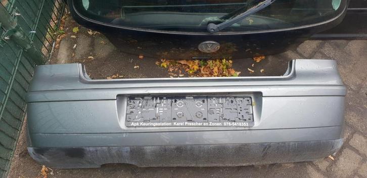 VW POLO ACHTERBUMPER BJ 2002 TOT 2008, Auto-onderdelen, Carrosserie, Bumper, Achter, Gebruikt, Ophalen of Verzenden