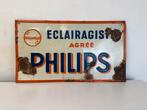 PHILIPS oud reclamebord, Verzamelen, Ophalen of Verzenden, Gebruikt, Reclamebord